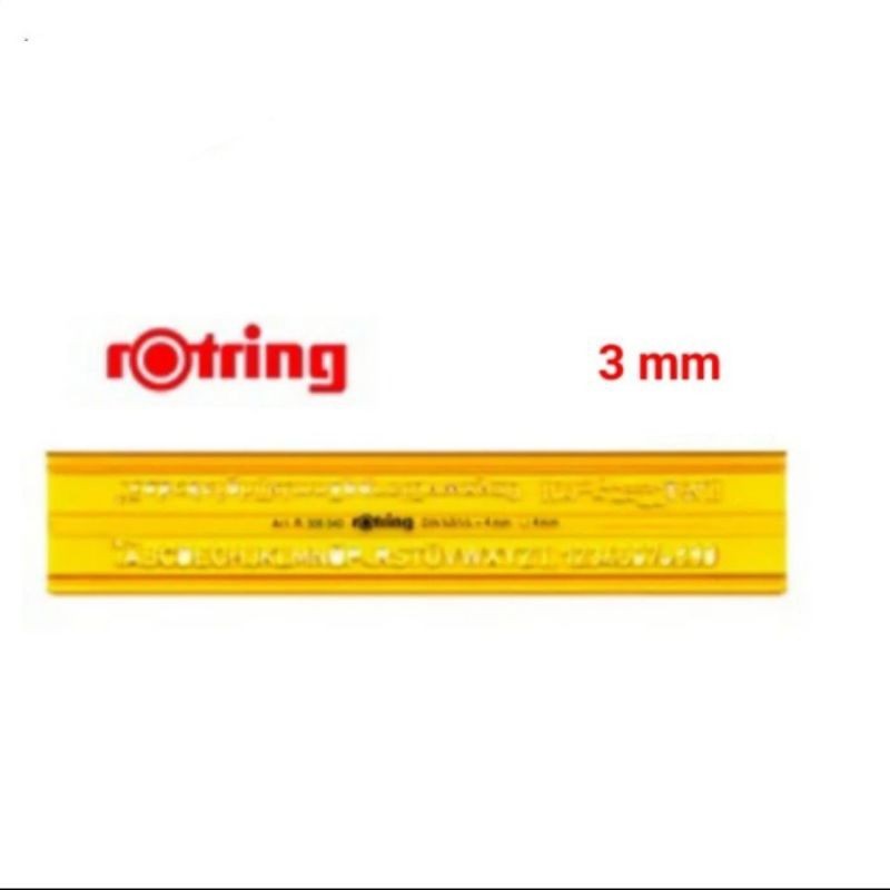 

PENGGARIS MALL HURUF ROTRING ORIGINAL 100%CO