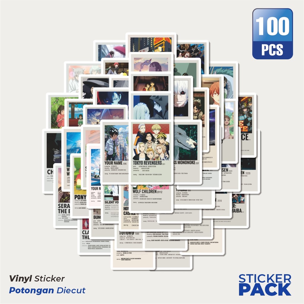 

Stiker Vinyl Stiker Comics Magazine Waterproof Aesthetic- Untuk Laptop, Motor, dan Helm - Paper Stationery Pack