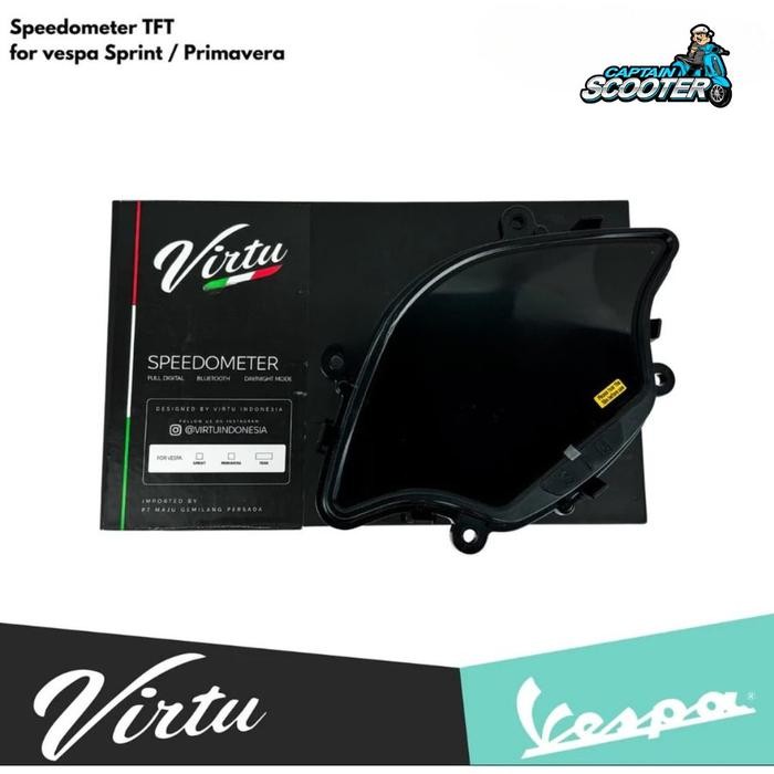READY VIRTU Speedometer Speedo TFT Vespa Sprint Primavera