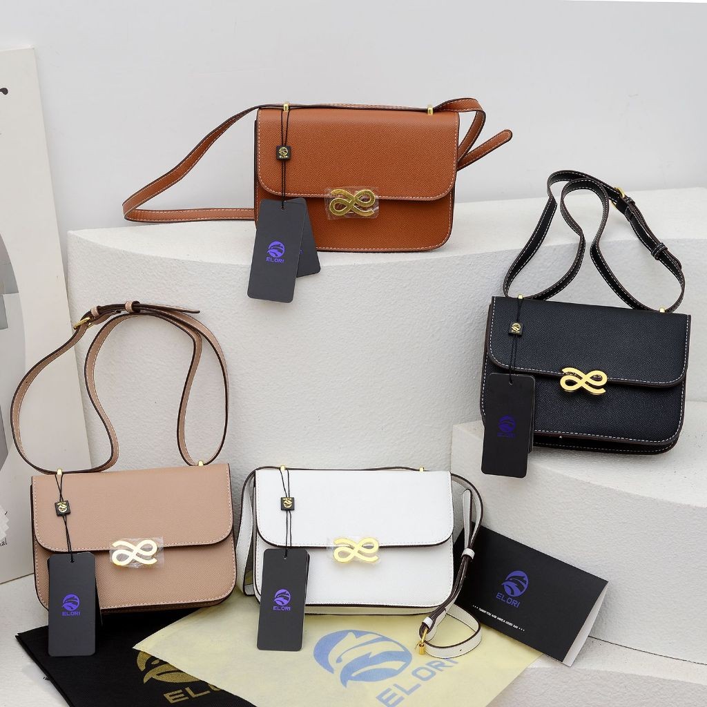 CG56TG ELORI LEA BAG TAS SELEMPANG WANITA IMPORT TAS FASHION WANITA