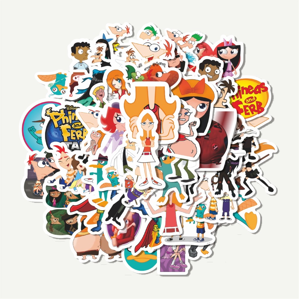 

Sticker Pack Sticker Kartun Phineas And Ferb Sticker | Sticker TUMBLR | Stiker LAPTOP KOPER HELM