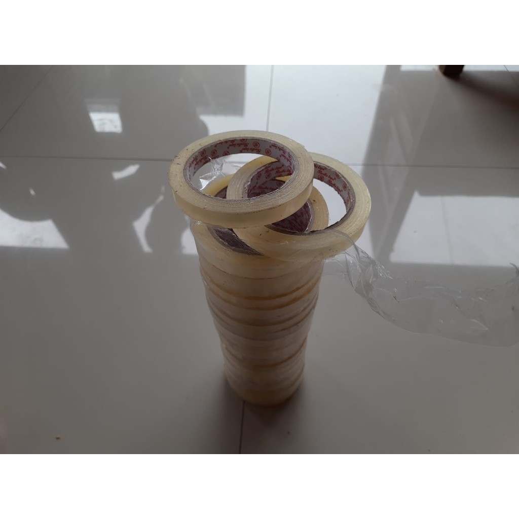 

SEDIA LAKBAN MURAH ISOLASI BENING PUTIH LEBAR 0.5 INCH 1 JARI 2 JARI DEWASA UNTUK MENGHEMAT PACKING PAKING KEMAS LAUNDRY OLSHOP JUALAN BAJU MAKANAN