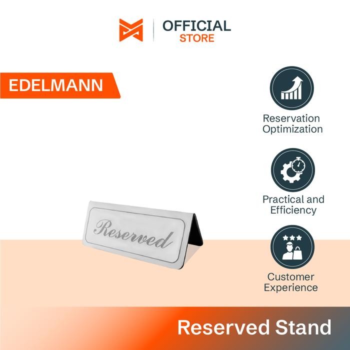 

Edelmann Reserved Stand