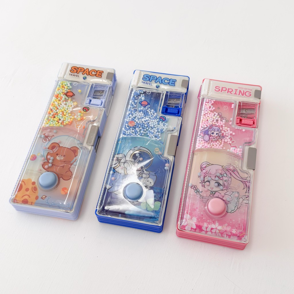 

PENCIL CASE BOLA BOLA LUCU / TEMPAT PENSIL MAGNET LUCU