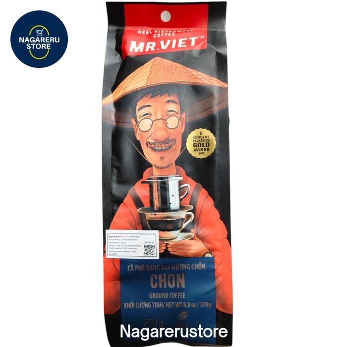 

Mr. viet chon ground coffee (kopi bubuk) 250 gr