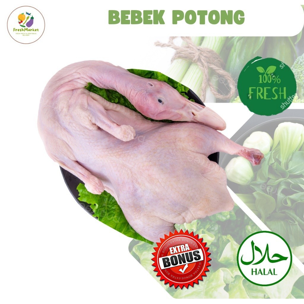 

Bebek Potong Segar 1 Ekor Sayurinstant
