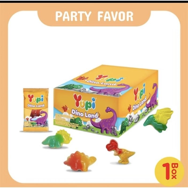 

YUPI DINOSAURUS 1 BOX ISI 24 PCS