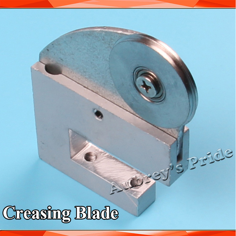 

1 set Creasing Blade + Frame Wheel Parts of Electric Perforating Cutting Perforator 3 Function Machine Cutter