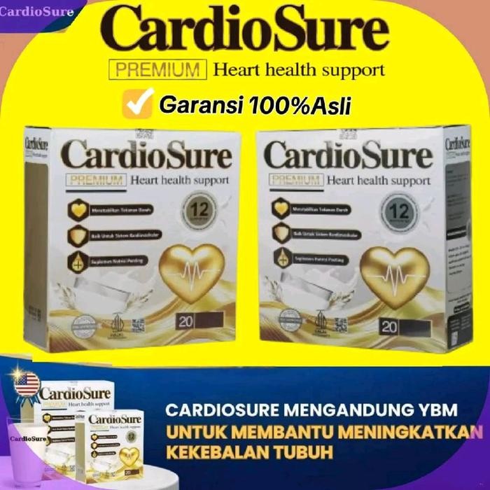 

cardiosure susu sehat tubuh multi khasiat