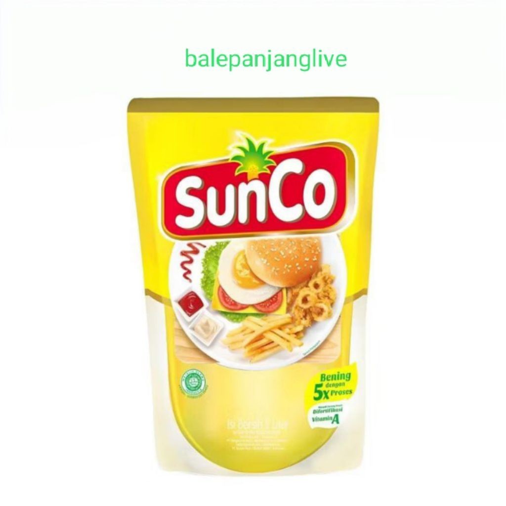 

Minyak goreng Sunco 2liter 1ds 6pcs