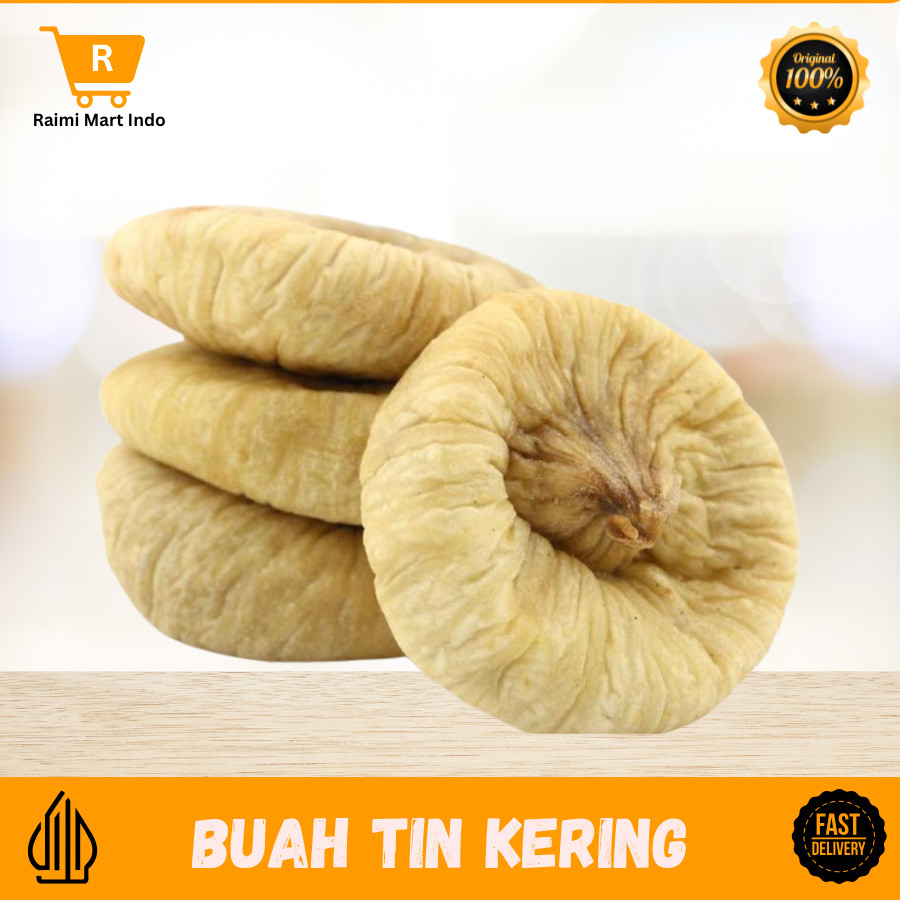 

Buah Tin Kering | Dried Fig Unsweetened | Buah Teen | Turkey 500g Food Snacks dry fruits untuk diet