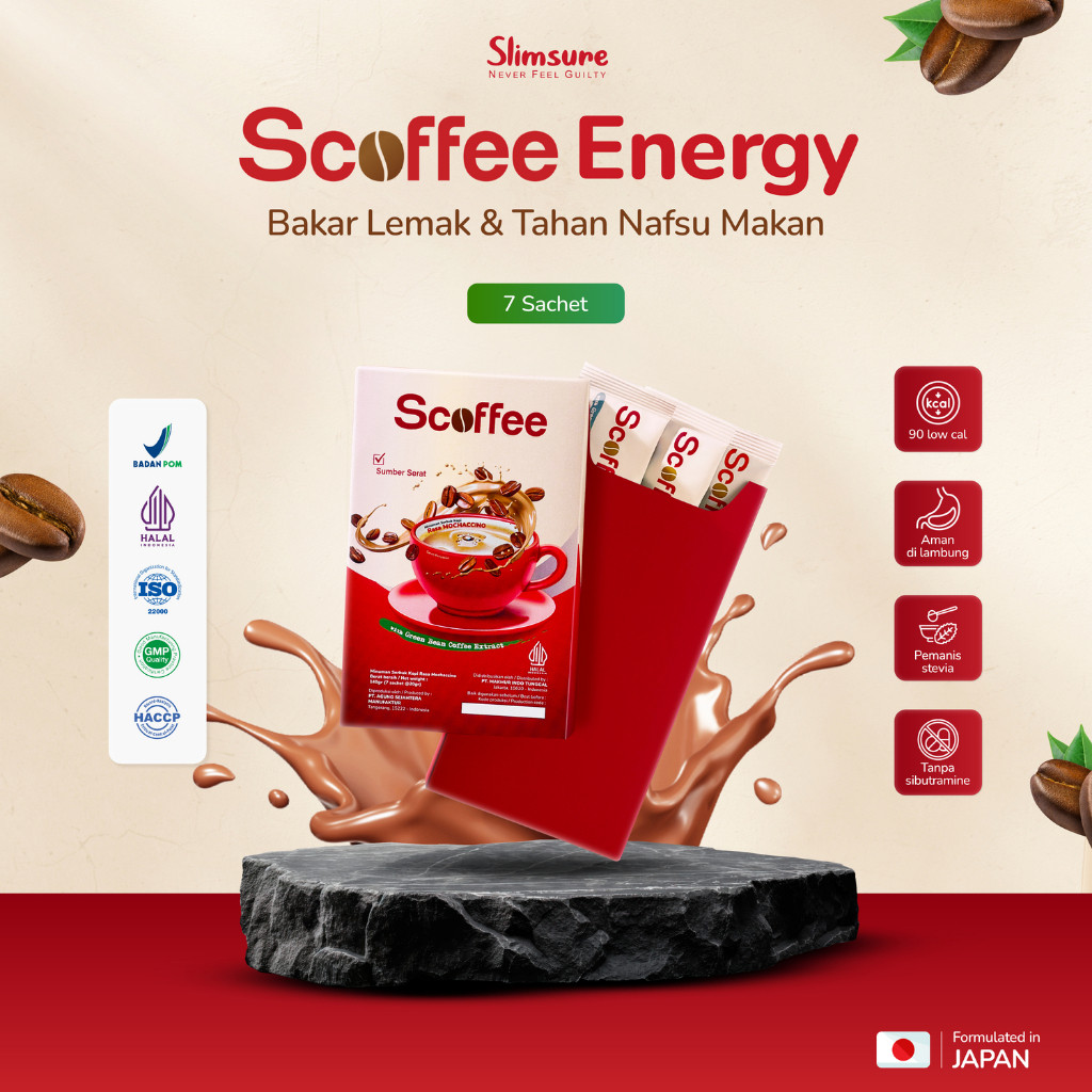 

Slimsure - S Coffee Energy | Kopi Diet Minuman Penurun Berat Badan - Kopi Sehat Penurun Nafsu Makan