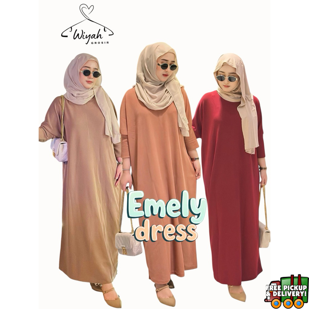 Emely Dress Knit Japan / dress japan line / dress knit japan polos