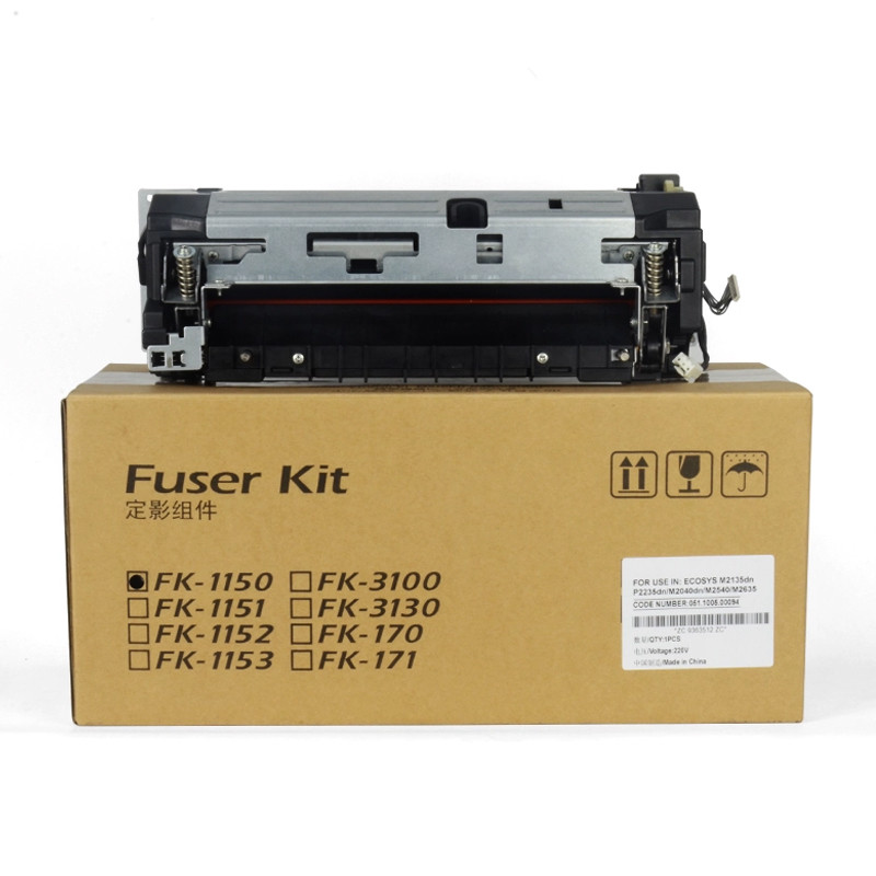 Refurbished FK-1150 FK-1152 Fuser Unit Assembly for Kyocera ECOSYS P2235dn P2235dw P2040dn M2040dn M