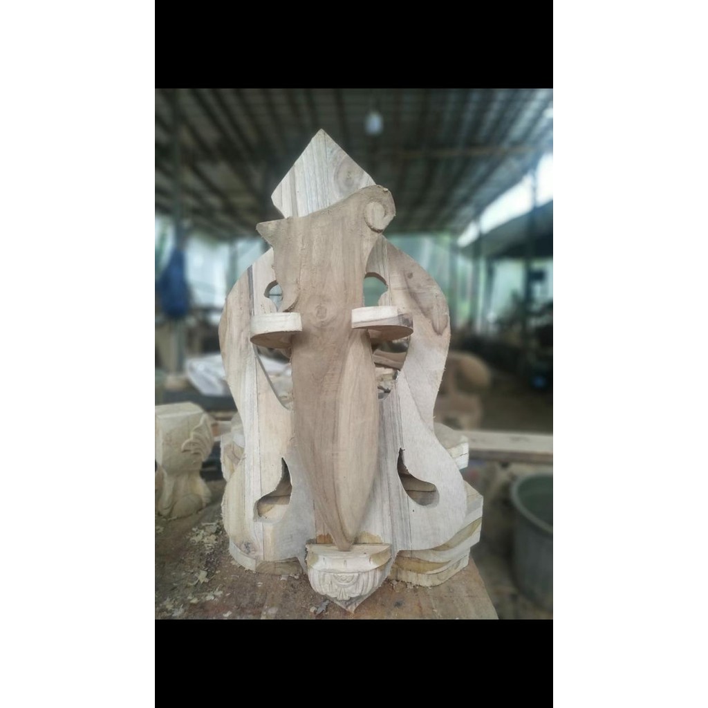 Blawong keris betok kayu jati xc