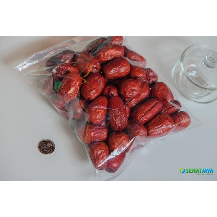 

Angco Ang co Hong zao (red dates) Kurma Merah Premium Jumbo 500 gram