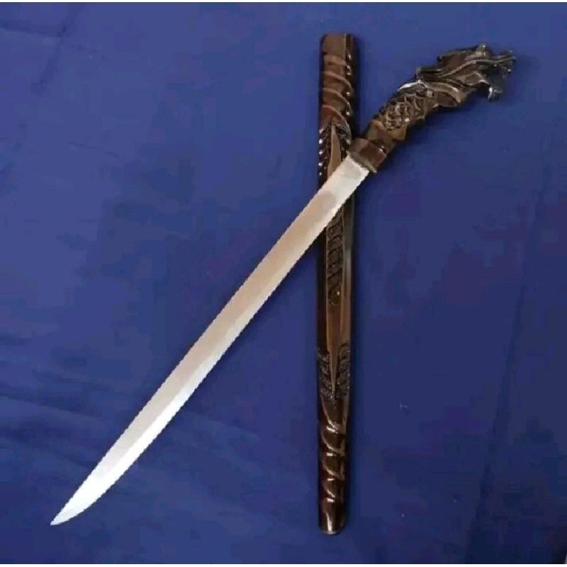 afifa117 Tongkat komando ukir naga