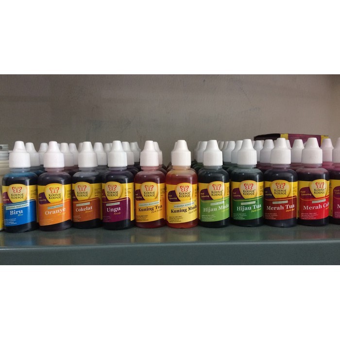 

Pewarna kupu - kupu 30 ml pewarna makanan - ARM