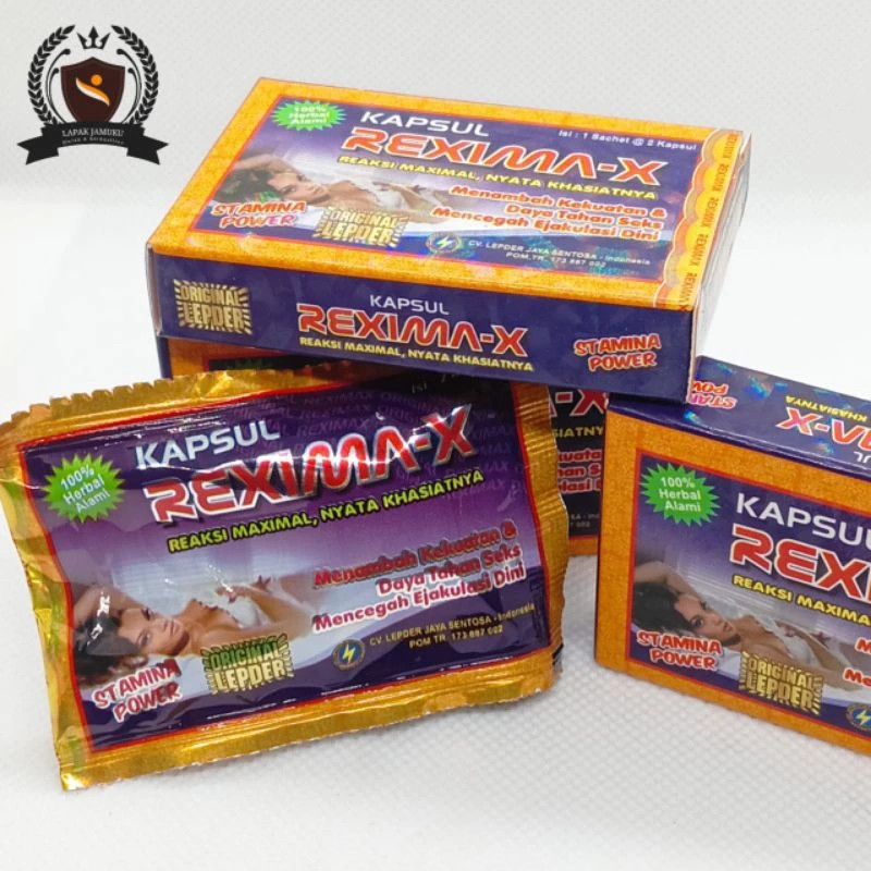 (05) REXIMAX KUAT kapsul tahan lama cowok obat kapsul kuat pria herbal tradisional tanpa efek sampin