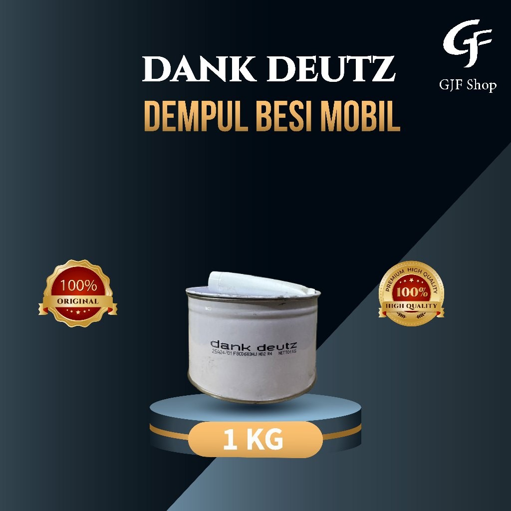 Dempul Besi Mobil Tahan Panas Dank Deutz Dangdeutz Dankdeutz 1 KG High Quality TERLARIS