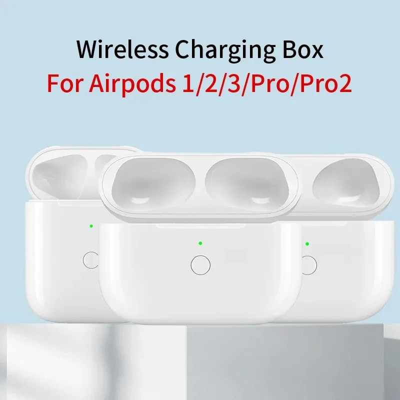 Replacement Original Charging Box For Airpods Pro 1 2 3 Bluetooth Earphone Battery Charger Case With
