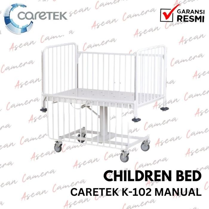 CARETEK K102 CHILDREN'S COT /RANJANG PASIEN ANAK K 102
