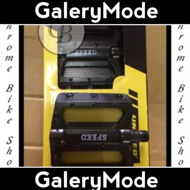 Pedal Sepeda Alloy  Tapak Lebar MTB Lipat Balap Roadbike Federal Merk United Speed Murah Ori Origina