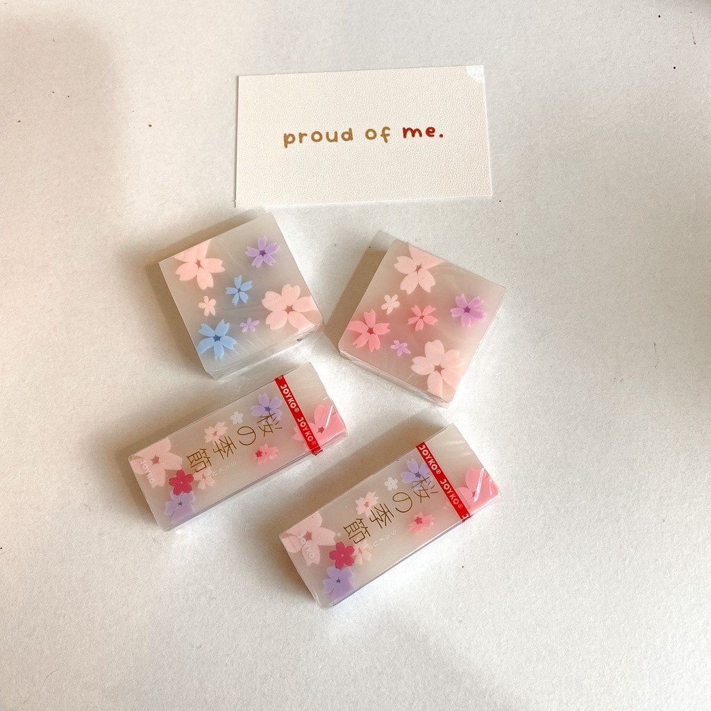 

READY Penghapus Karet Cute Motif Cherry Blossom Fancy Unik Terbaru Ready Cod
