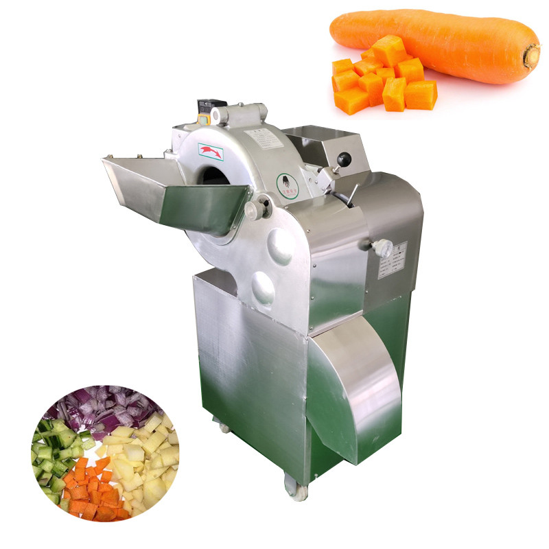 Industrial Vegetable Dicer Machine Potato Slicing Dicing Shredding Machine Tomato Onion Sweet Potato