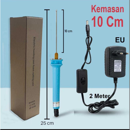 

Alat Potong Styrofoam, Taffware Pemotong Styrofoam Gabus Polystyrene Cutting Machine 10cm 30W Solder Ukir Gabus Cutter Polystyrene EPE - CT10