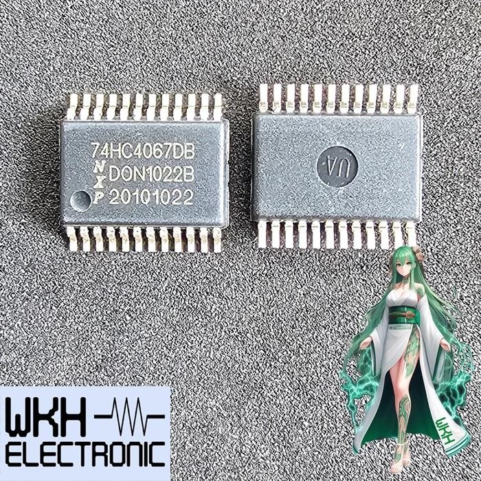 DV83... IC SMD 74HC4067DB SSOP-24 74HC4067 HC4067 Multiplexer Demux