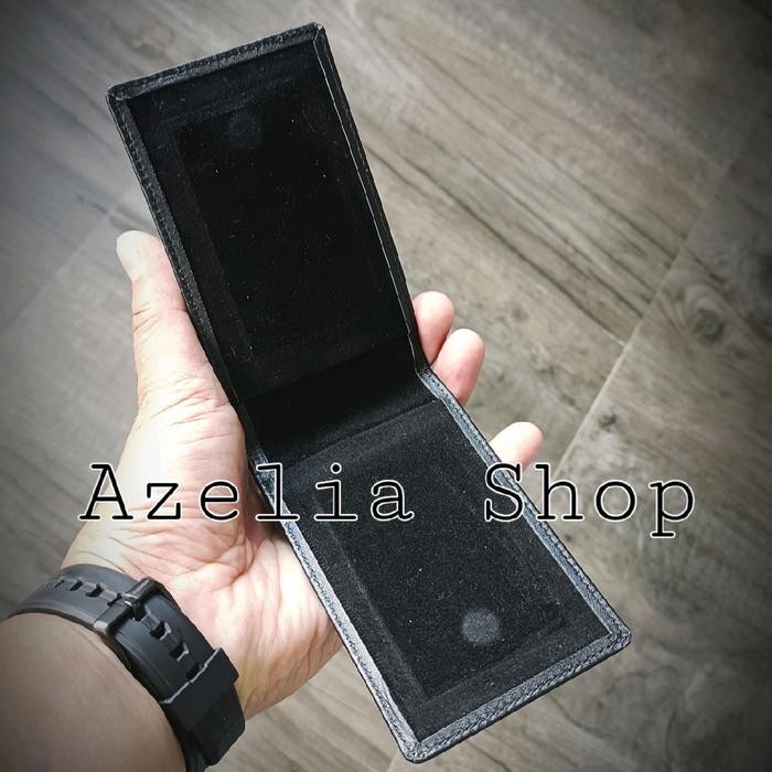 

Promo dompet id card holder kulit sapi asli-name tag magnet original - -, -