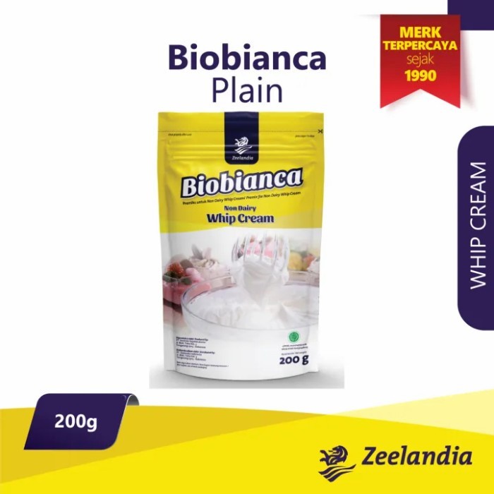 

BIOBIANCA Whip Cream Non Dairy Pouch 200g