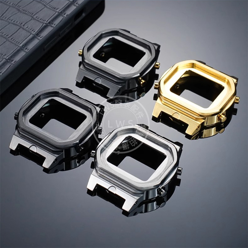 DW-5600 Stainless Steel Inner Case for Casio G-SHOCK 3229 DW5600E/BB/SK/UE/MS Modified Set Case Beze