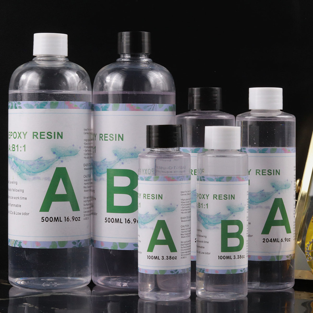 

1:1 Clear Epoxy Resin Crystal Clear Glue Art Resin Epoxy for DIY Resin Jewelry Making Accessories for Resin Crafts