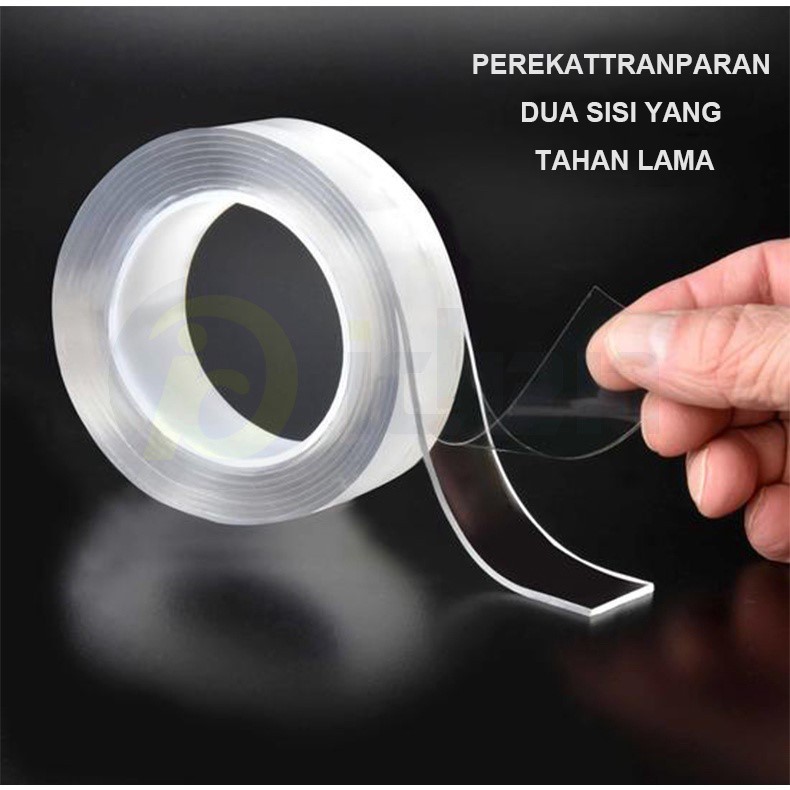 

Pita Perekat Nano Transparan Super Kuat – Tempel Rapi, Tanpa Merusak Permukaan