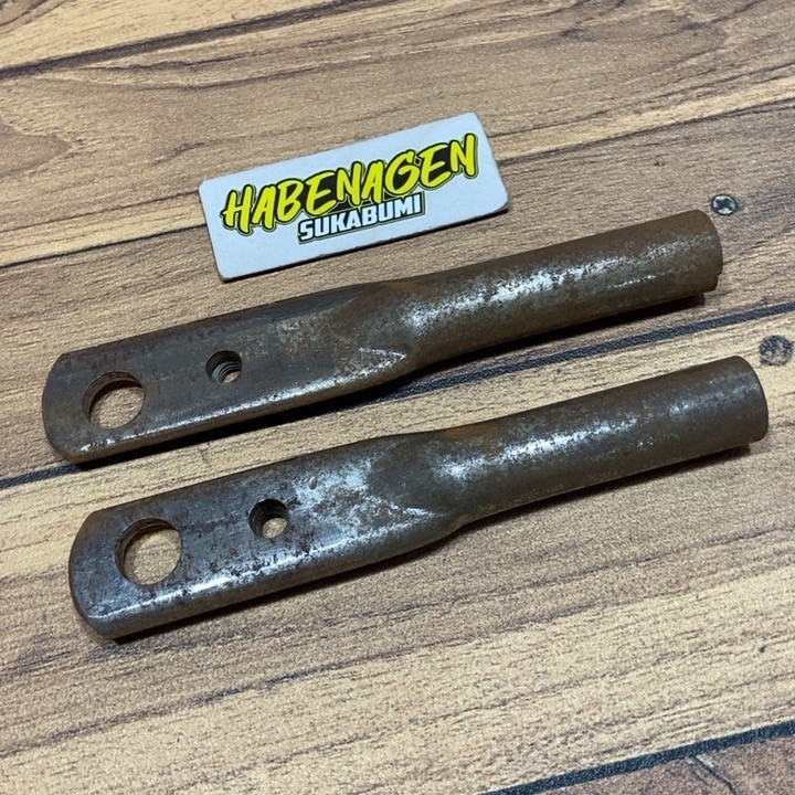 Sambungan patahan rangka belakang cb 100 125 potongan pipa frame buntut buntutan bahan tebal model o