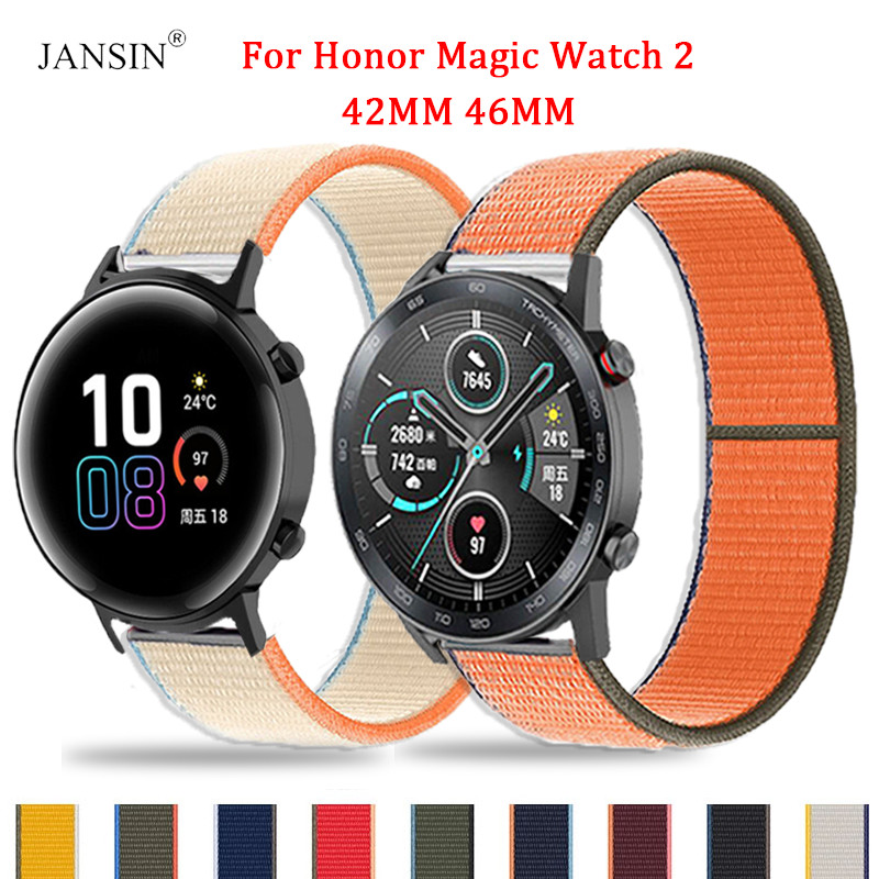 Nylon Strap For Huawei Honor Magic Watch 2 46mm 42mm Watchband Bracelet For Honor Magic Watch 2 Wris