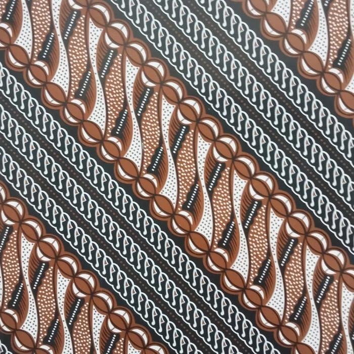 

TERBARU!! isi 10 kertas kado motif batik glosy - Cokelat