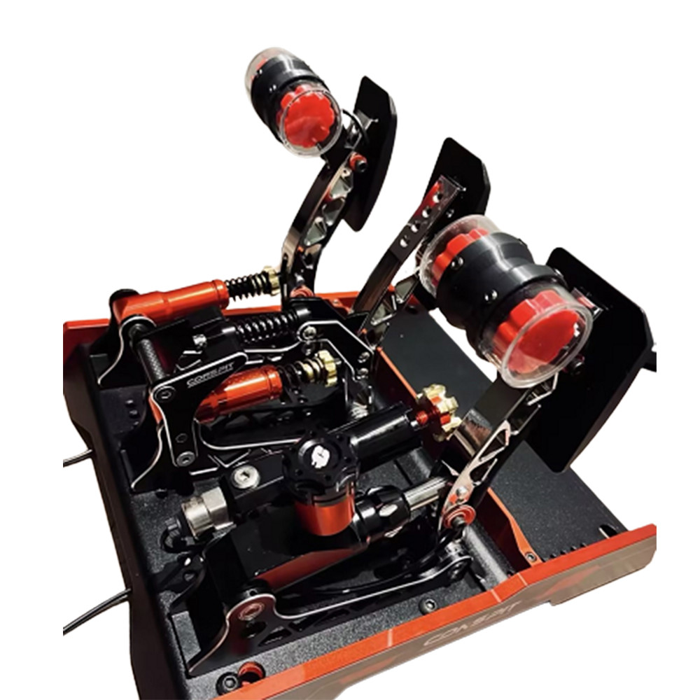 SimRacing Universal Pedal Vibration Simulation Kit for Racing Game USB Plug and Play Pedal Vibration