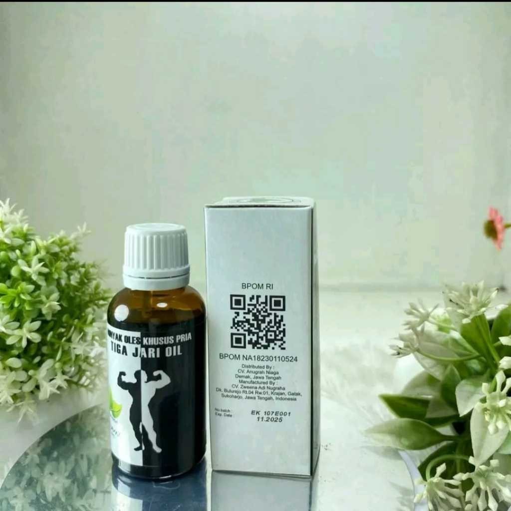 TIGA JARI OIL BPOM ORIGINAL MINYAK DUAN TIGA JARI / DAUN PEMBUNGKUS ASLI PAPUA DAUN BUNGKUS TIGA JAR