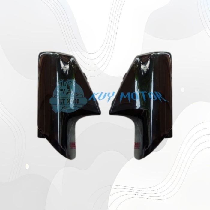 Tutup Shock Spakbor Depan F1zr Fizr Vega R Lama 2004 - 2005 Hitam Silver Merah Kuning Biru - Hitam