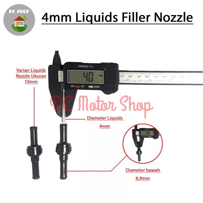 Filling Machine Nozzle / Check Valve 4mm Liquid Filler Machine Nozzle - Filling Machine Nozzle 4mm