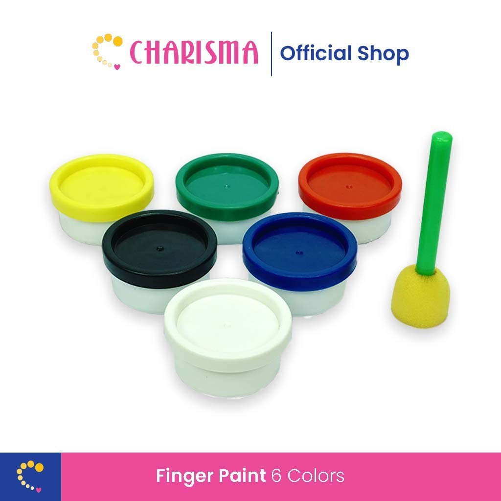 

Charisma Kidart Finger Paint 6 Colors - 91431