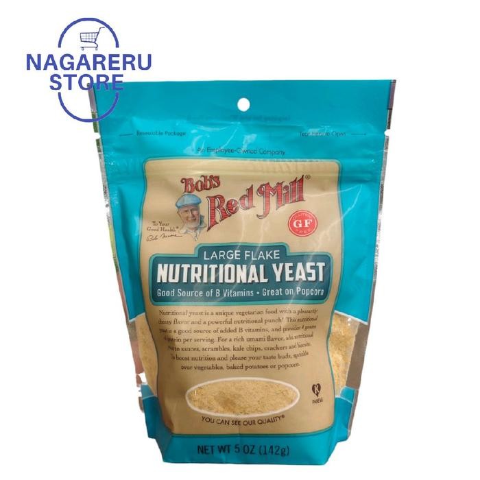 

Bob's red mill large flake nutritional yeast (ragi) 142gr