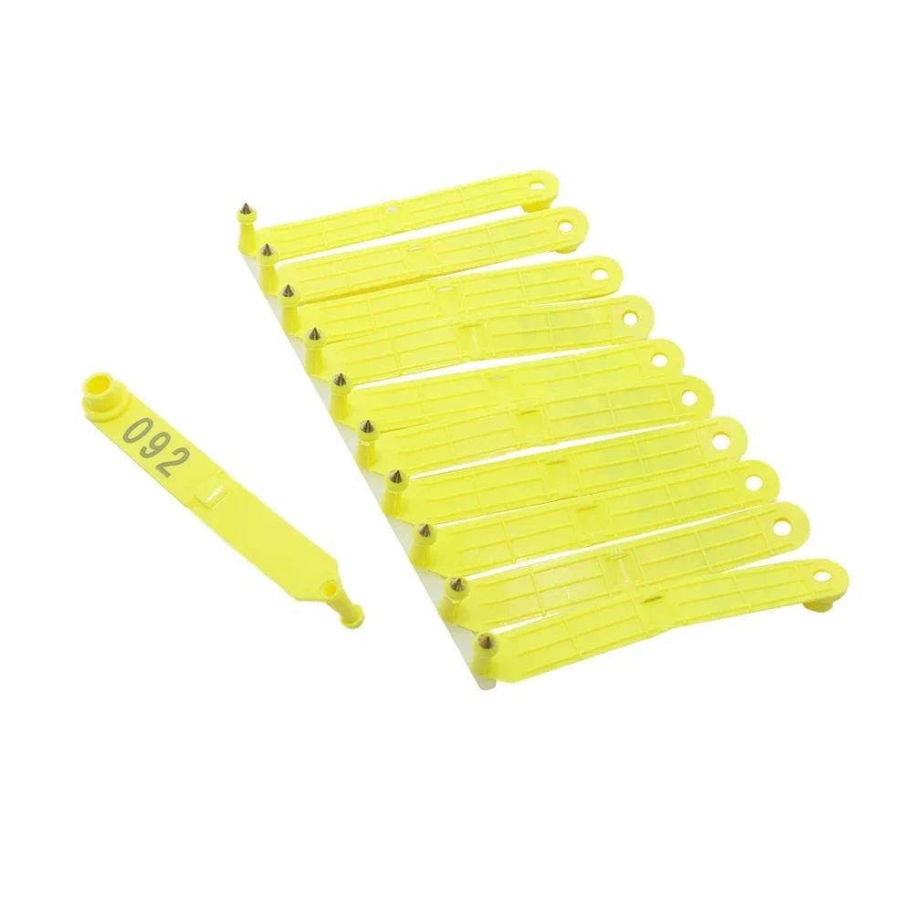 

50Pcs Dog Rabbits Sheep Ear Studs Polyurethane Material Laser With Metal Tip Whole Fold Good Toughness Livestock Animal Ear Tag