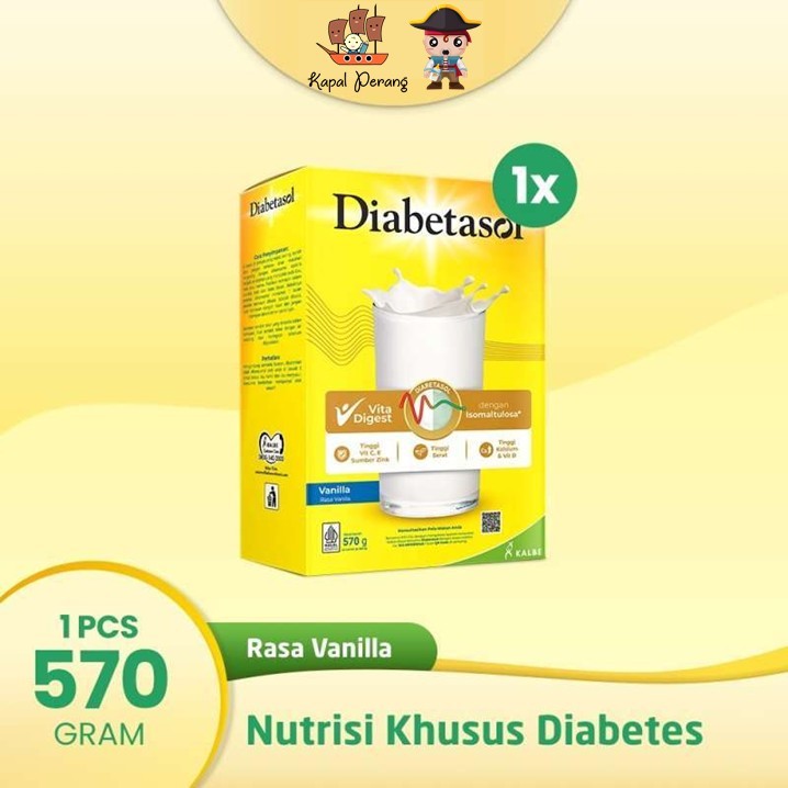 

Diabetasol Vanila Susu Formula 570 g