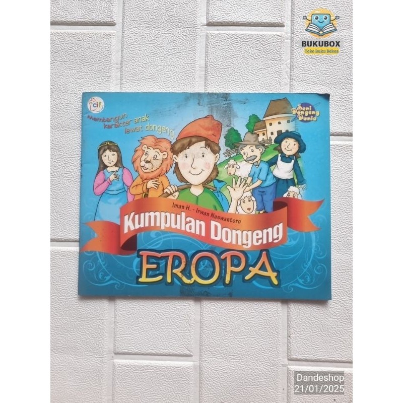 Kumpulan Dongeng Eropa - Seri Dongeng Dunia - Buku Cerita Anak Bekas Preloved