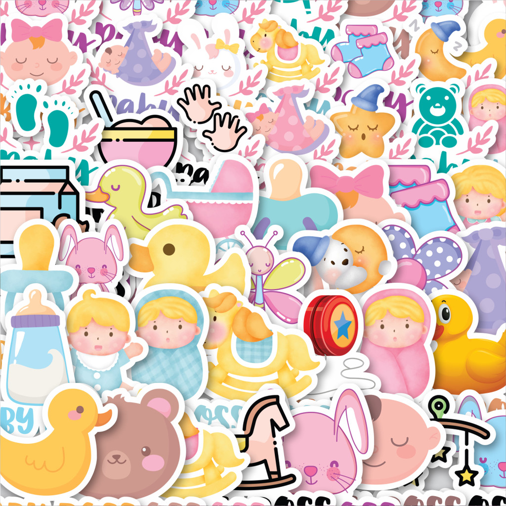 

Stiker Cutting Pack Stiker Aesthetic Series Baby Boss Isi 100Pcs Series Aesthetic Lucu Keren Untuk Koper Bahan Vynil