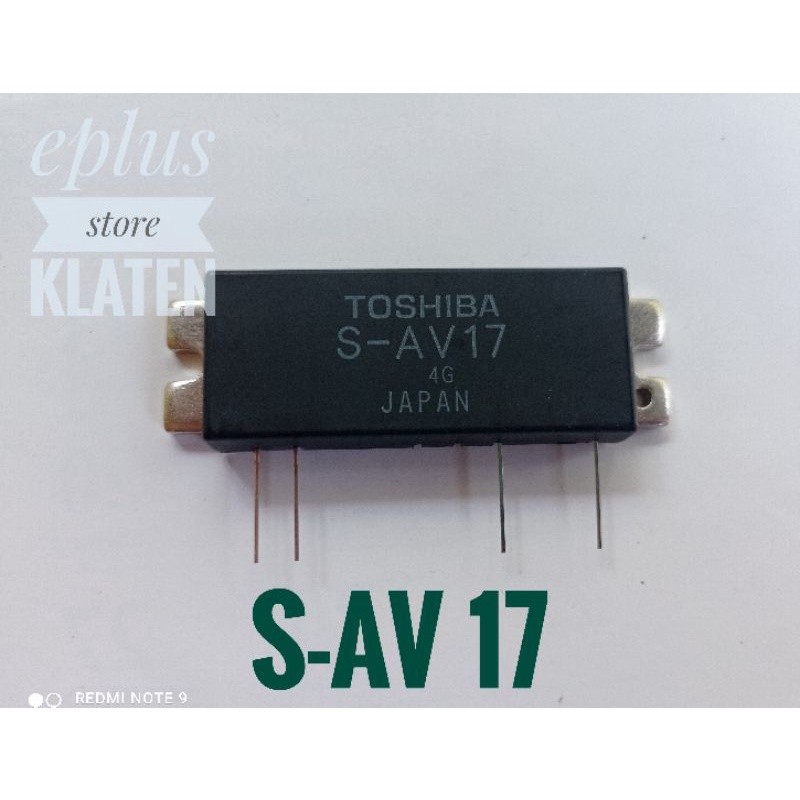 FINAL MODUL S-AV17 SAV 17 TOSHIBA ORIGINAL RF POWER PERSAMAAN SC1091